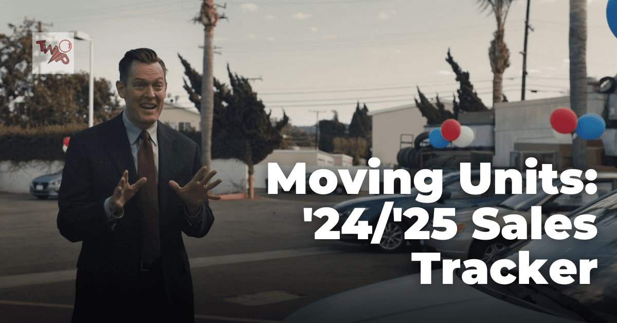 Moving Units: '24/'25 Sales Tracker