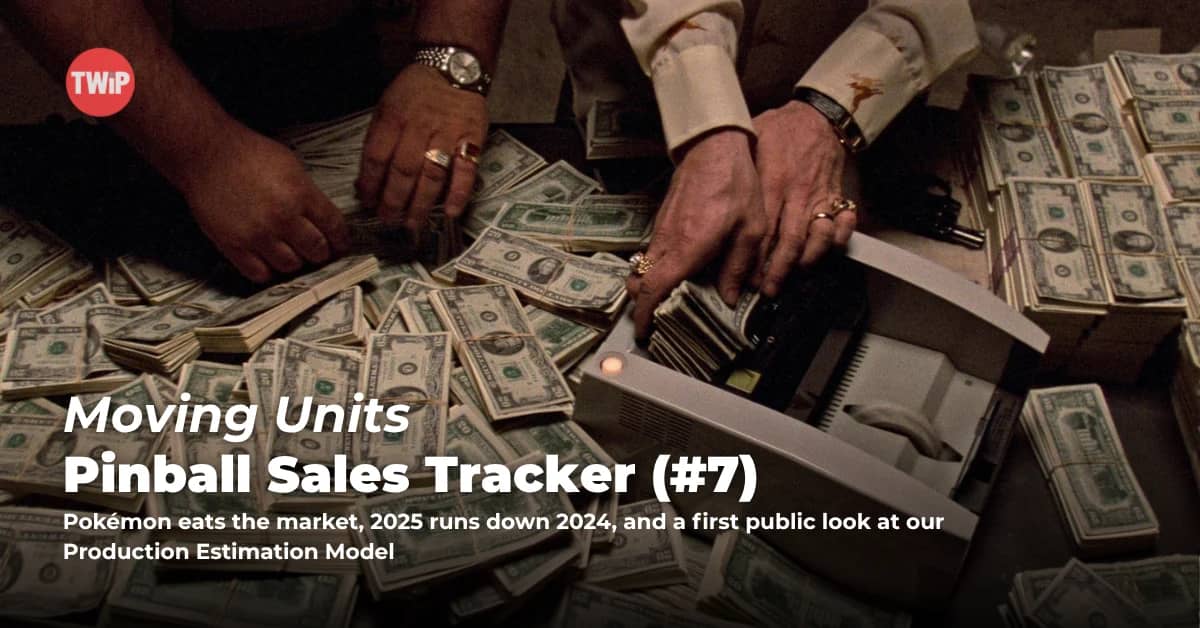 Moving Units: Pinball Sales Tracker #7