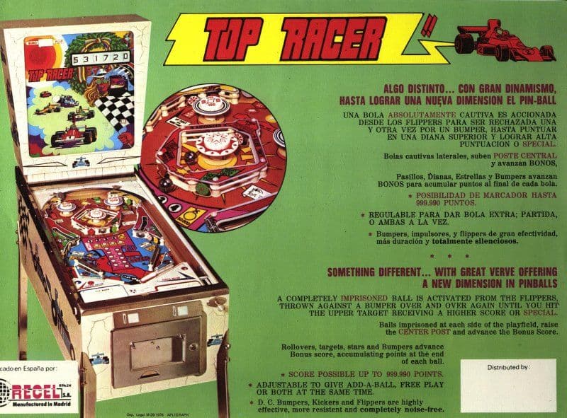 Top Speed / Top Racer flyer 1