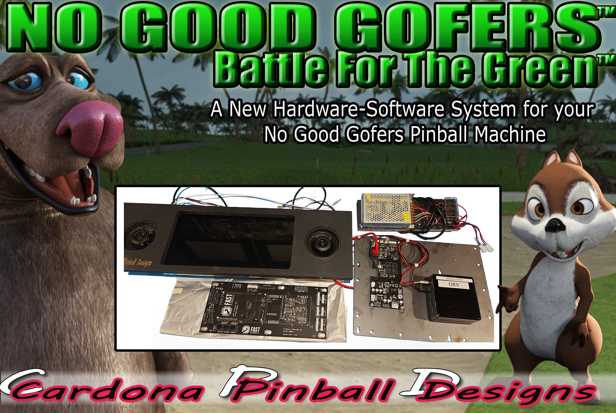 No Good Gofers: Battle For The Green flyer 3