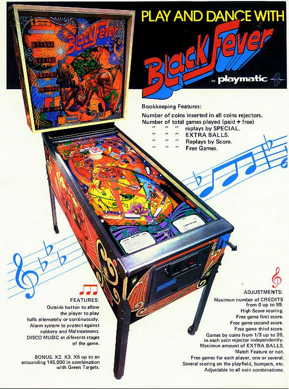 Black Fever / Rock 2500 flyer 2