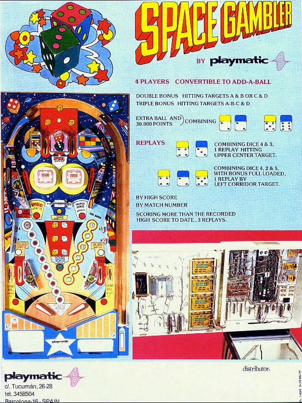 Space Gambler flyer 1