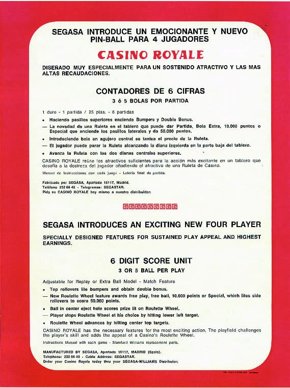 Casino Royale flyer 1