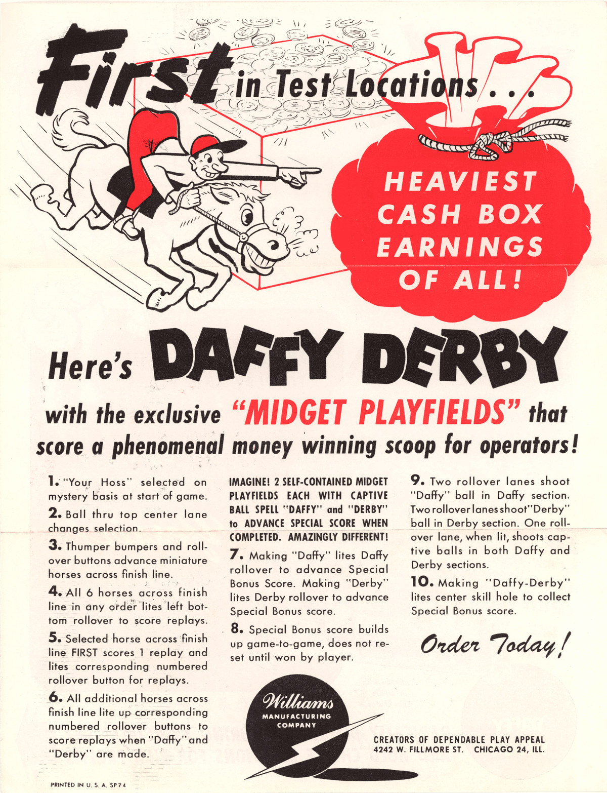 Daffy Derby flyer 1