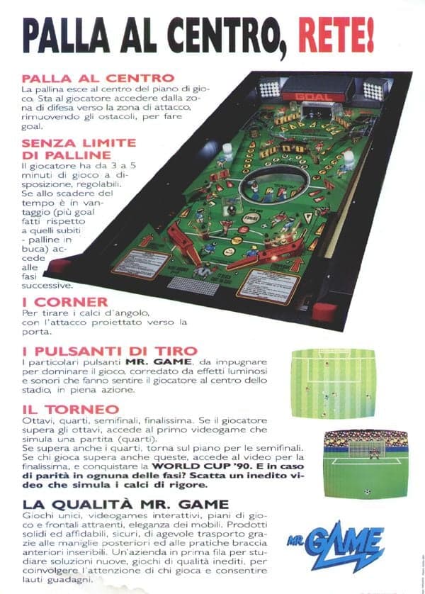 World Cup '90 flyer 1