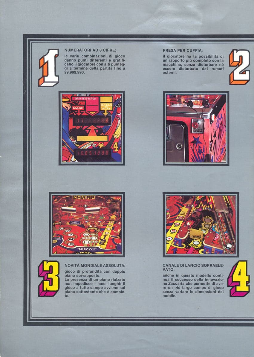 Pinball Champ flyer 2