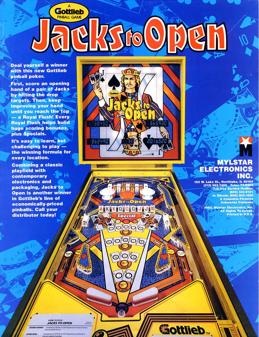 Jacks Open / Lucky Hand flyer 4