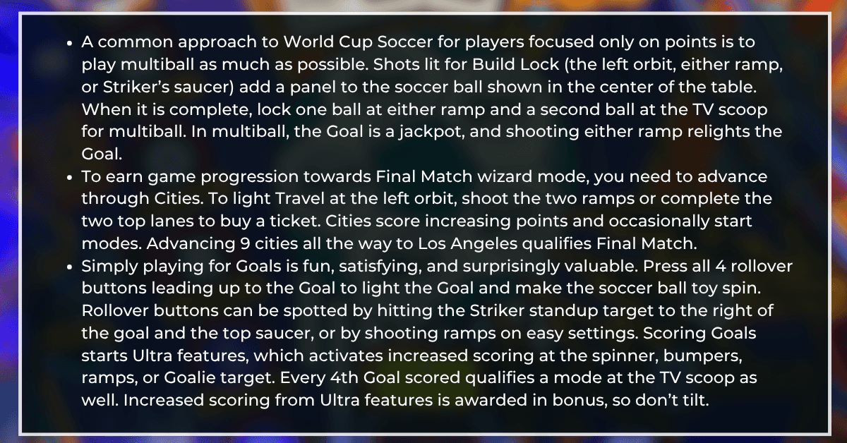 Getting Started With World Cup Soccer