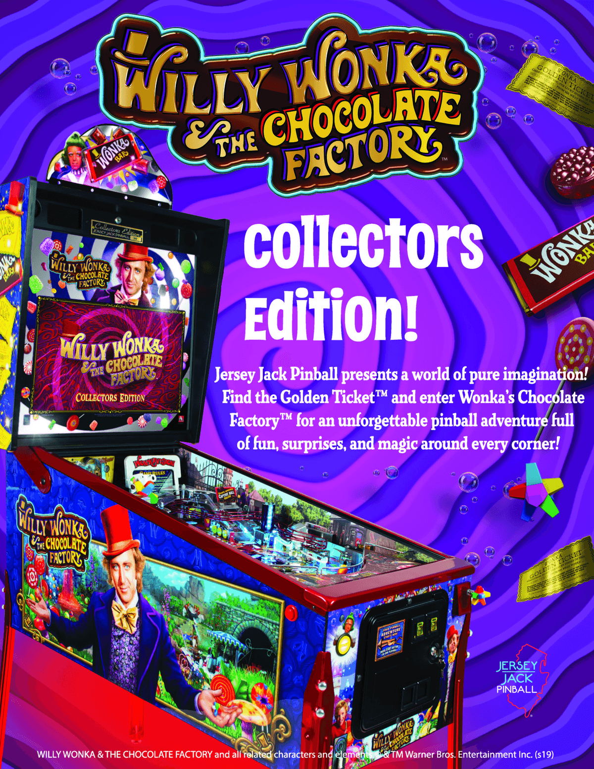 Willy Wonka & The Chocolate Factory flyer 2