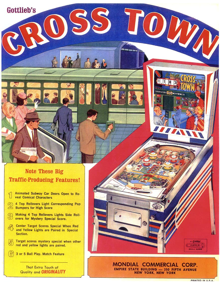 Subway / Cross Town flyer 1