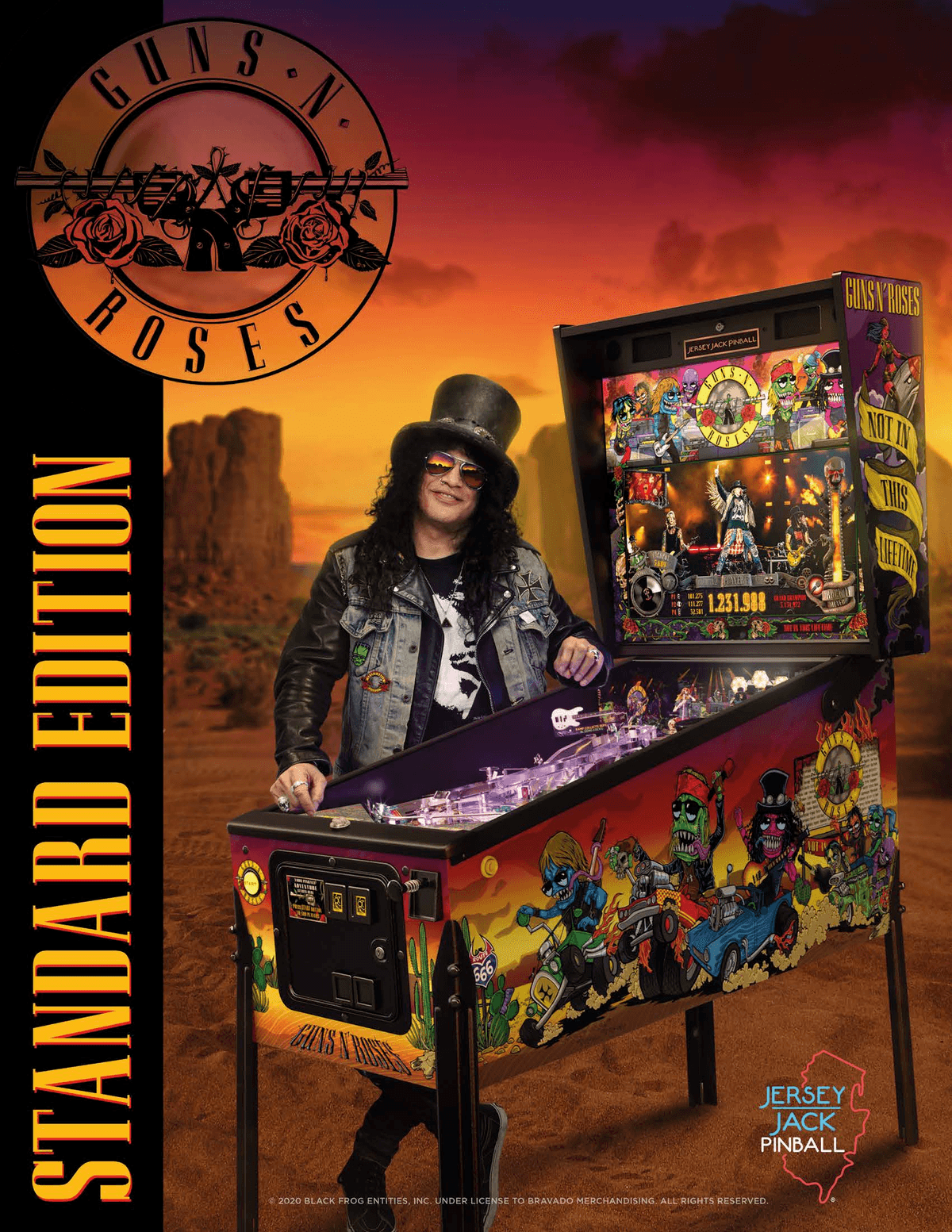 Guns N' Roses flyer 7