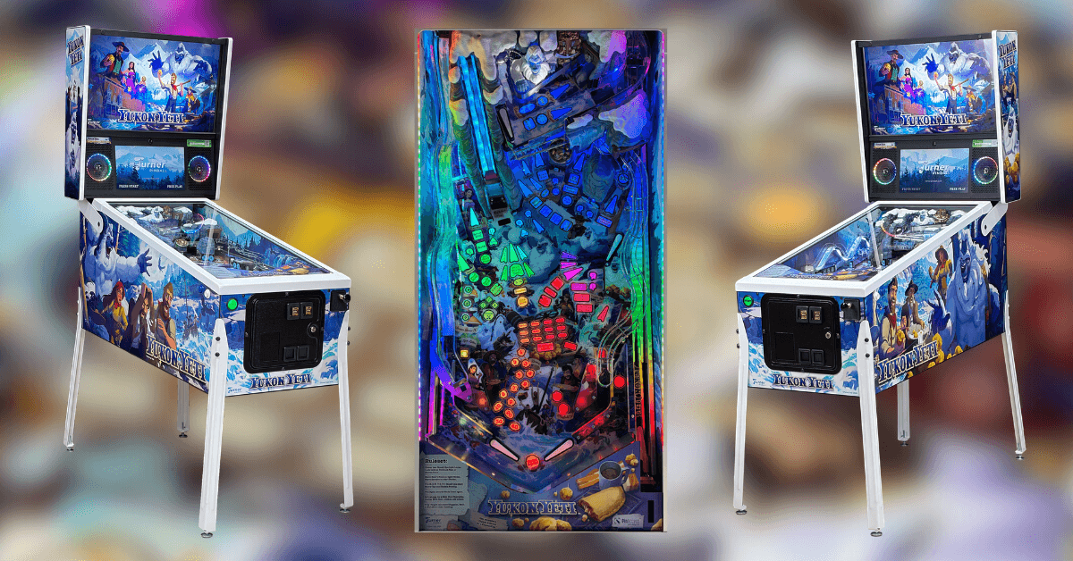 Cabinet and full playfield view