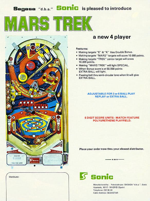 Mars Trek flyer 1
