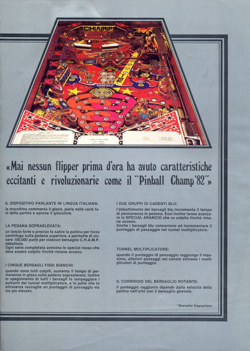 Pinball Champ flyer 3