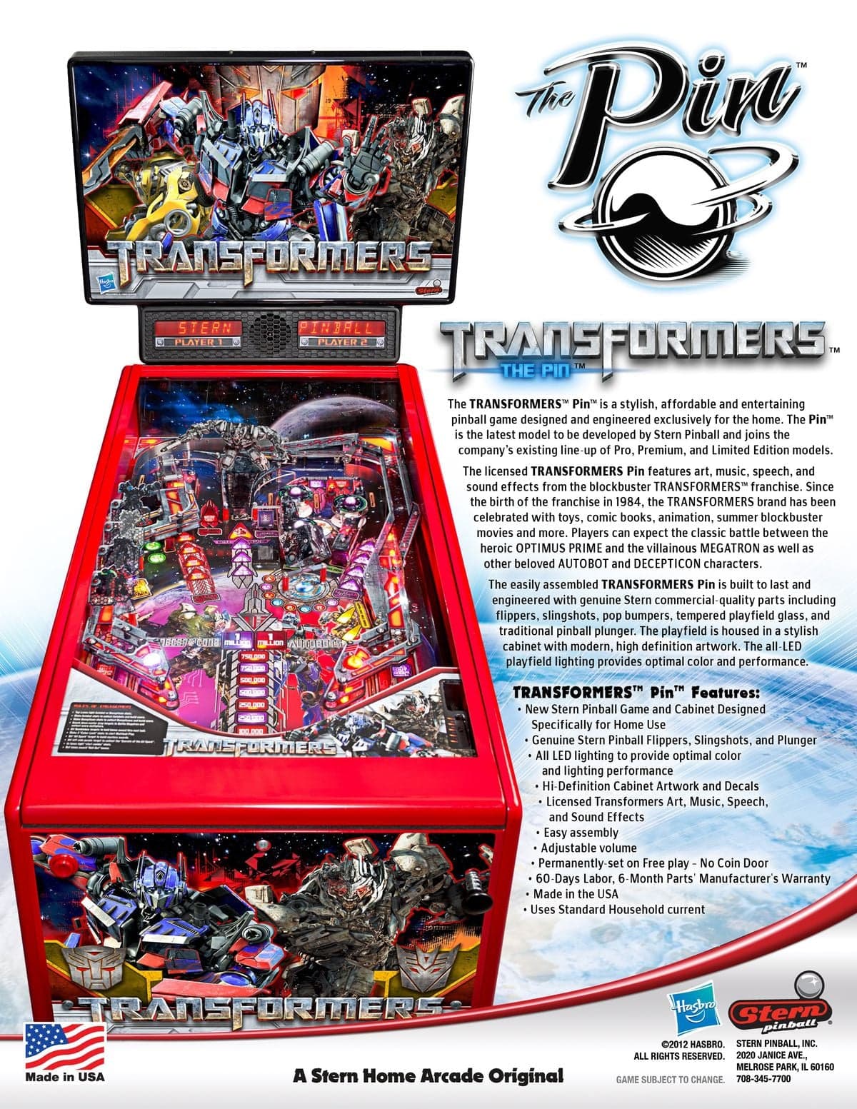 Transformers The Pin flyer 1