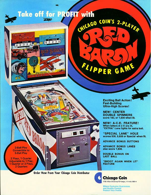Blue Max / Red Baron flyer 2