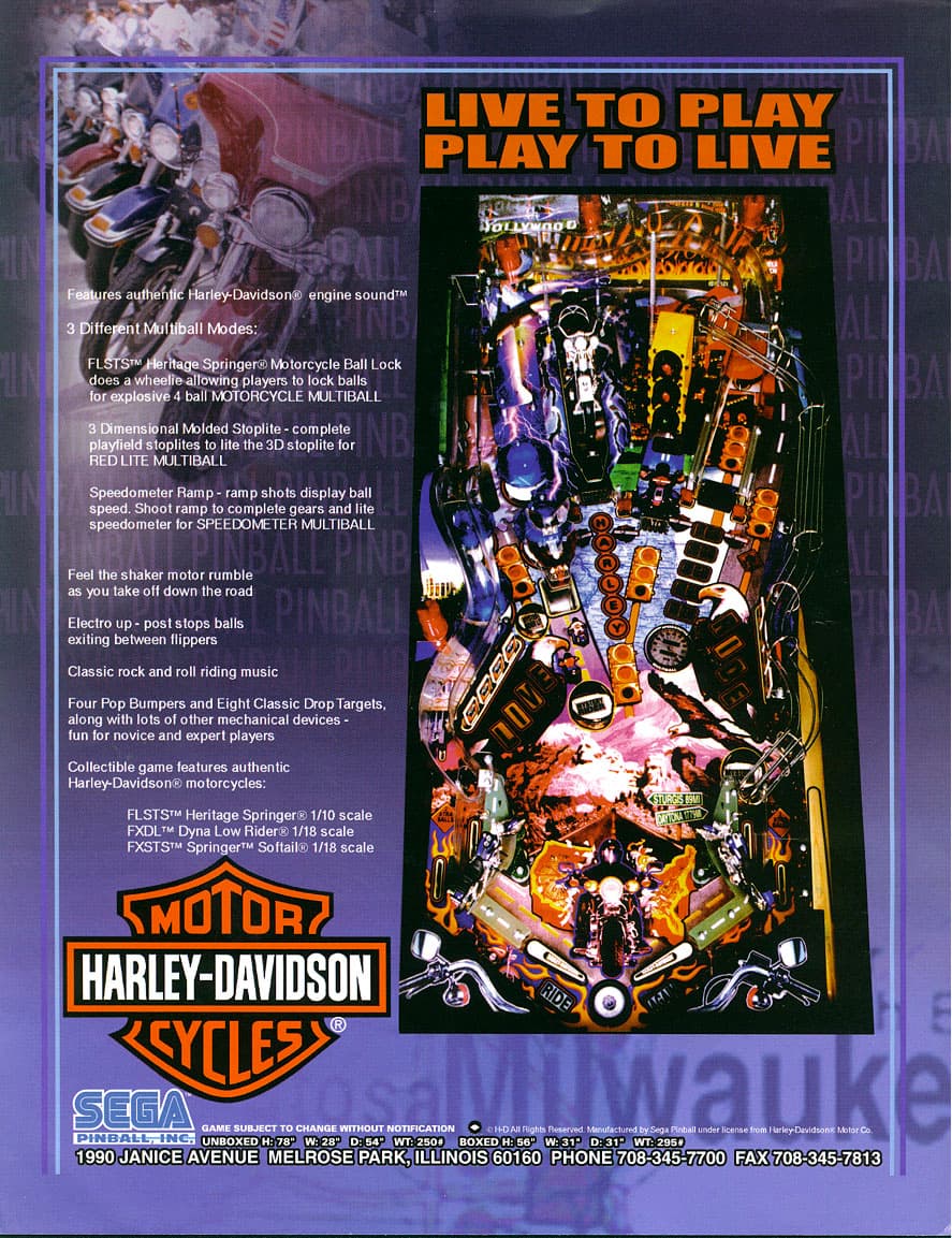 Harley Davidson flyer 3