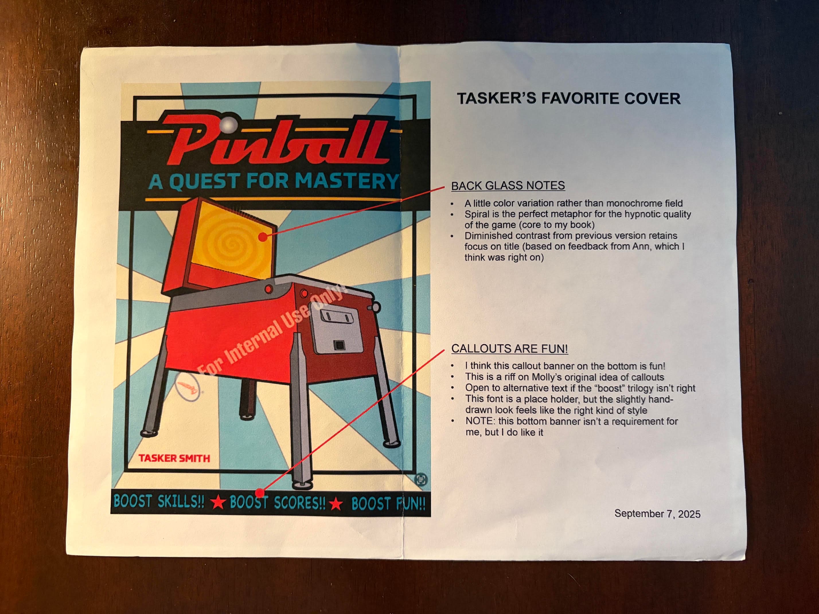 Tasker Smith Cover Notes