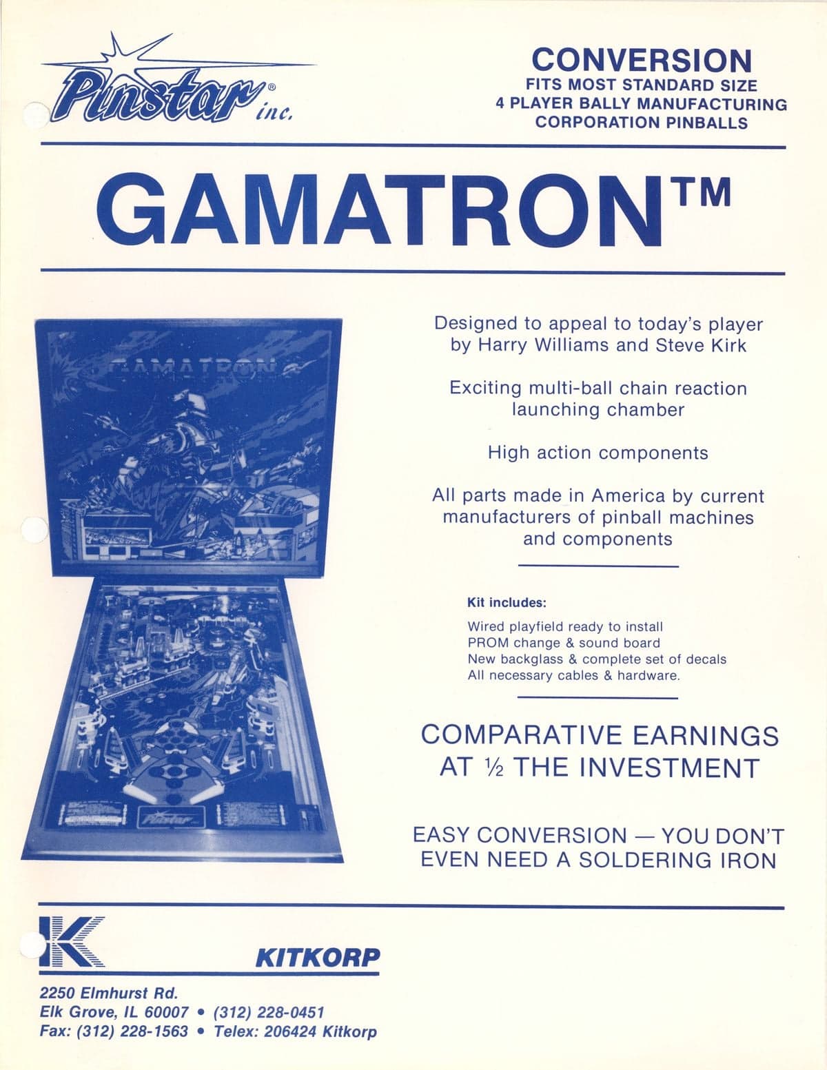 Gamatron flyer 1