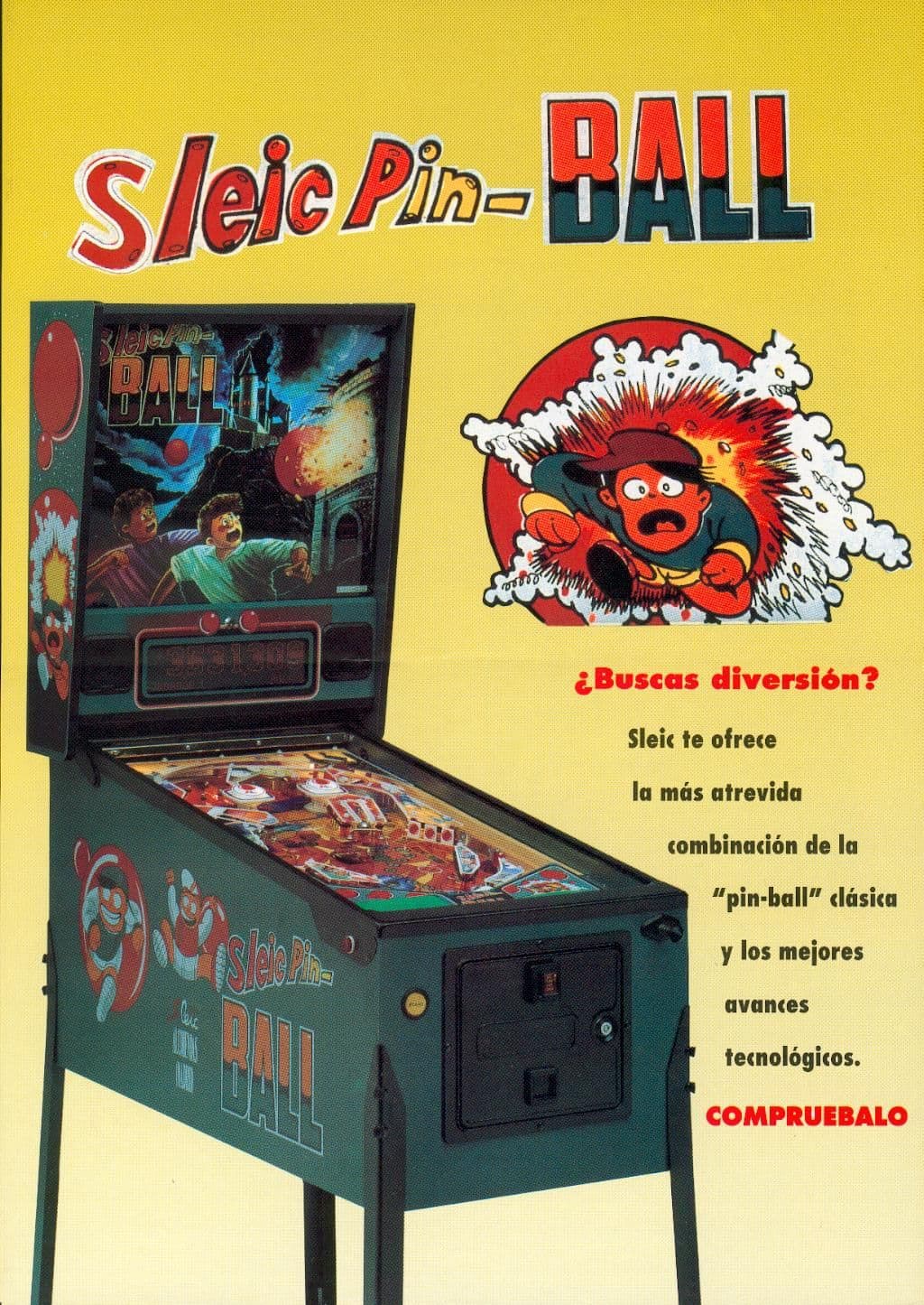 Sleic Pin-Ball flyer 2