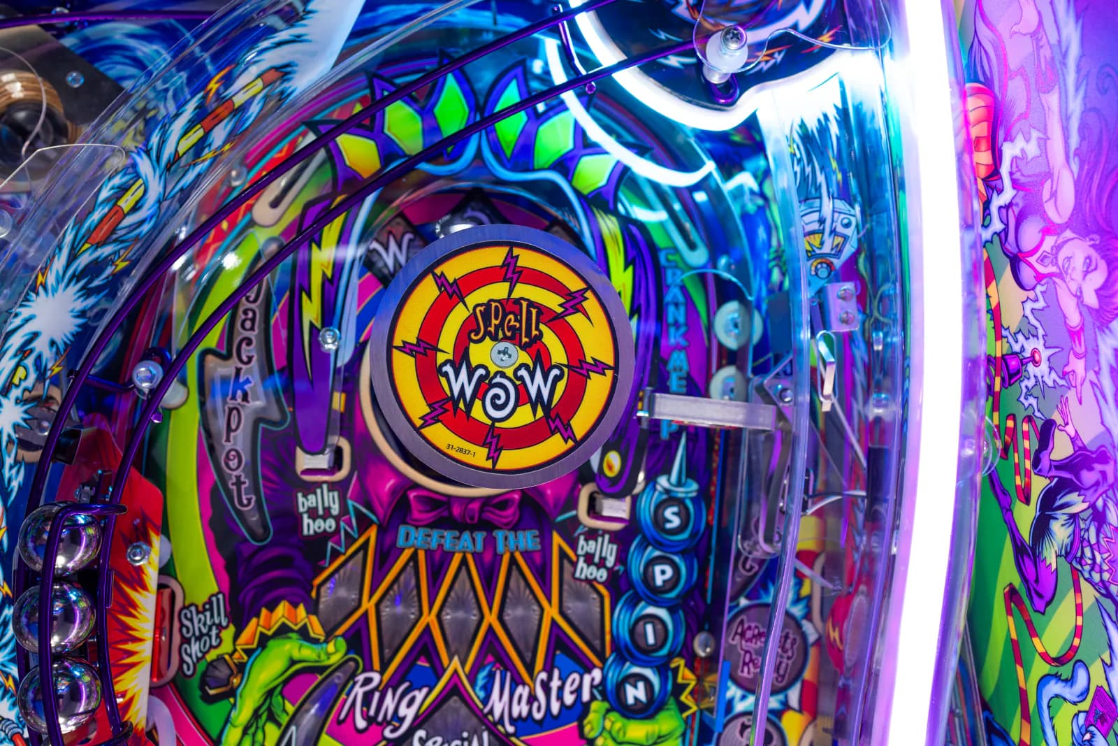 The Spell WOW bullseye target