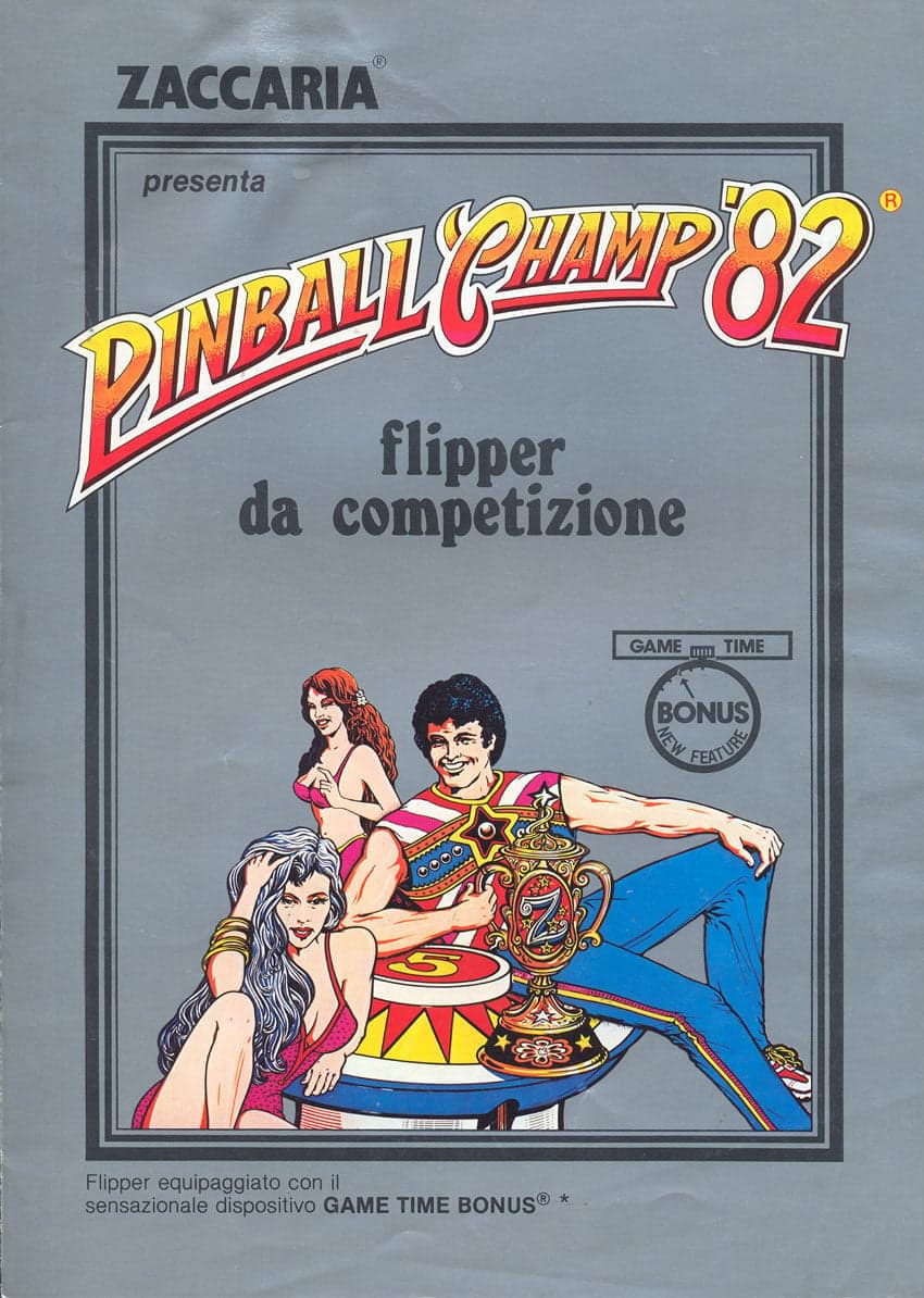 Pinball Champ flyer 1