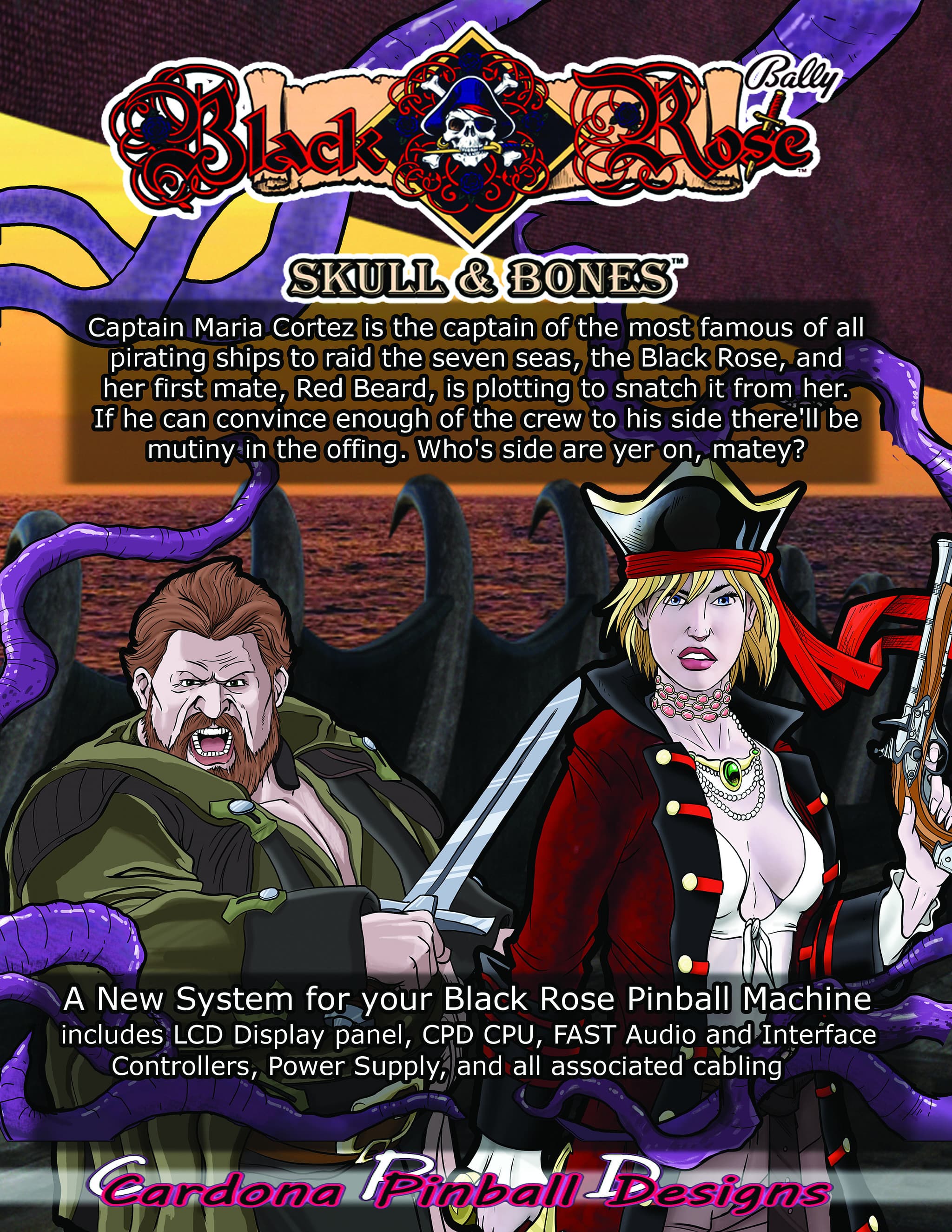 Black Rose: Skull and Bones flyer 1