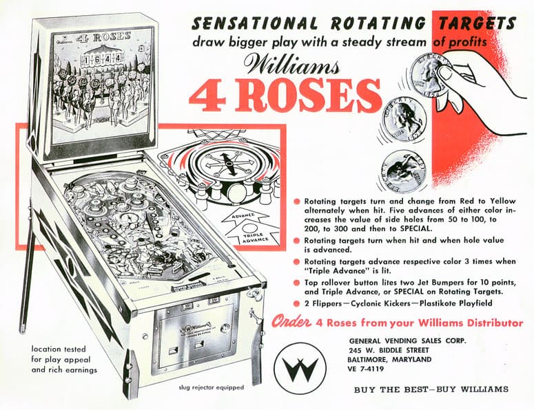 4 Roses flyer 1