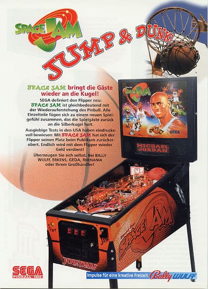 Space Jam flyer 4