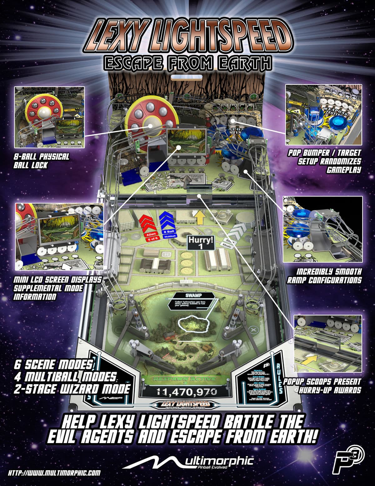 Lexy Lightspeed Escape From Earth flyer 1