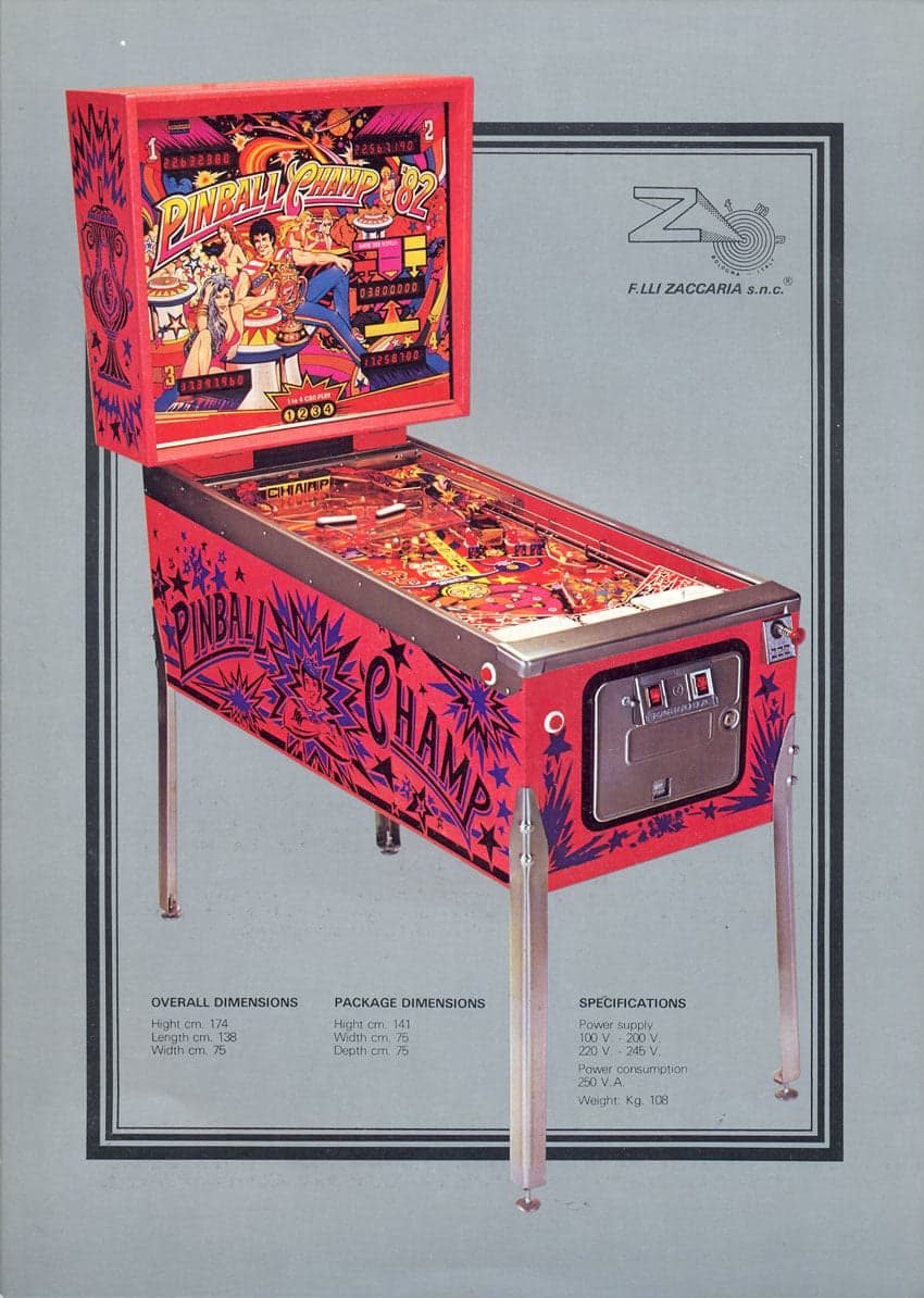 Pinball Champ flyer 4