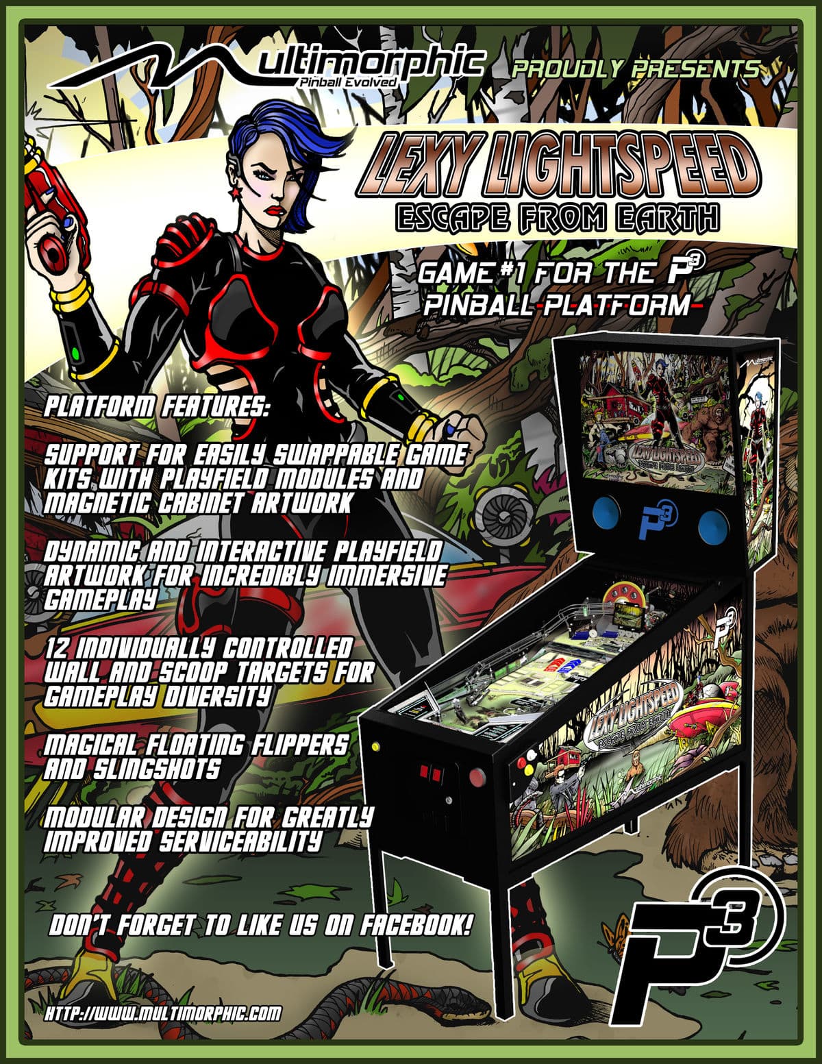Lexy Lightspeed Escape From Earth flyer 2