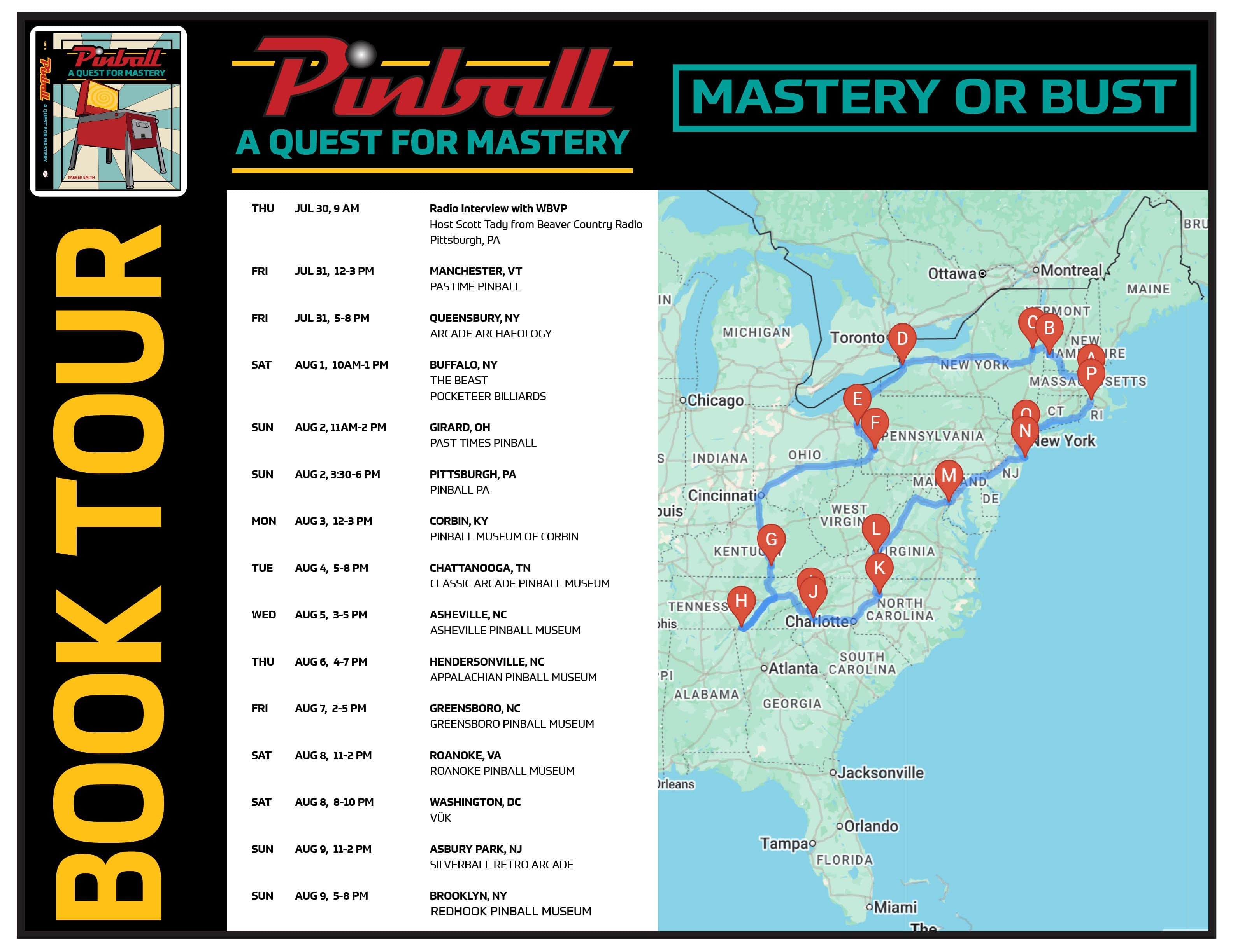 Tasker Smith 2026 Book Tour Flyer