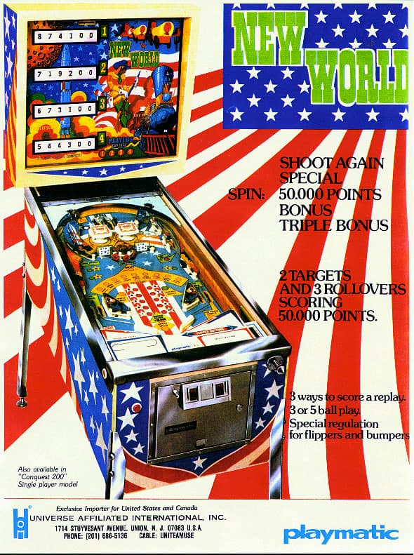 New World / Conquest 200 flyer 1