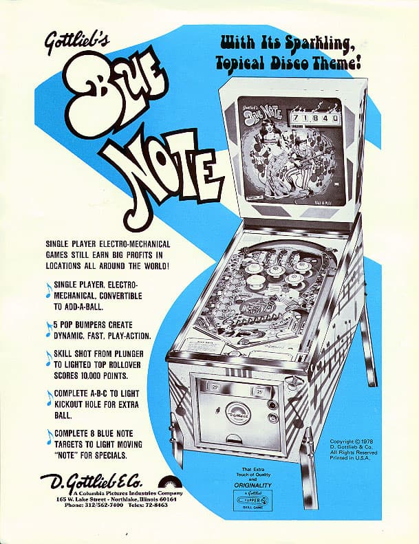 Rock Star / Blue Note flyer 1