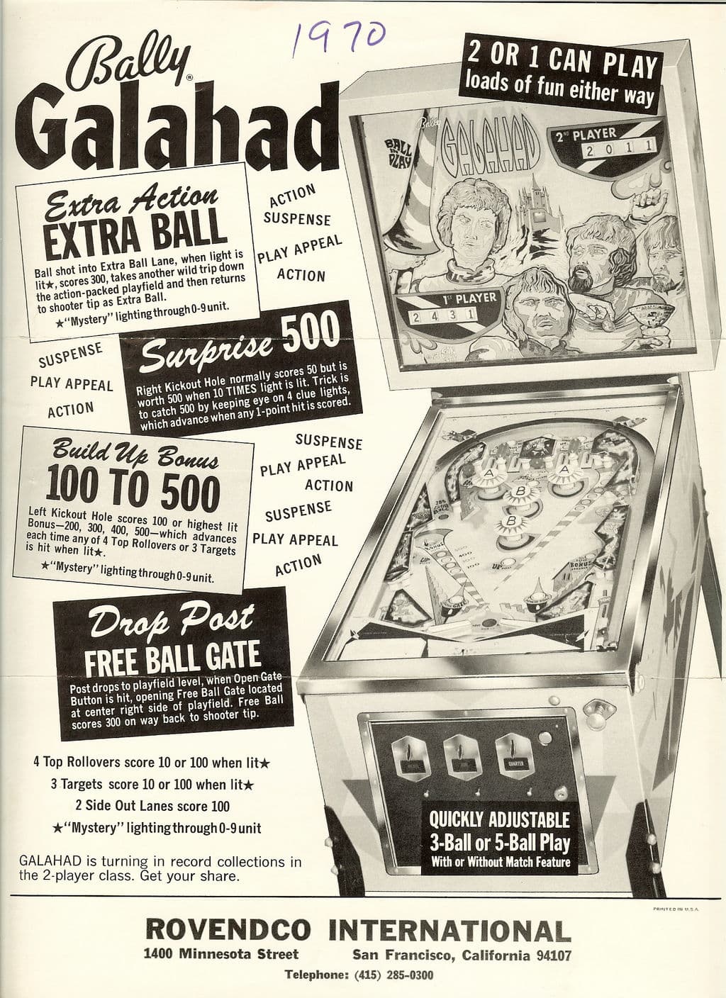 Camelot / Galahad flyer 2