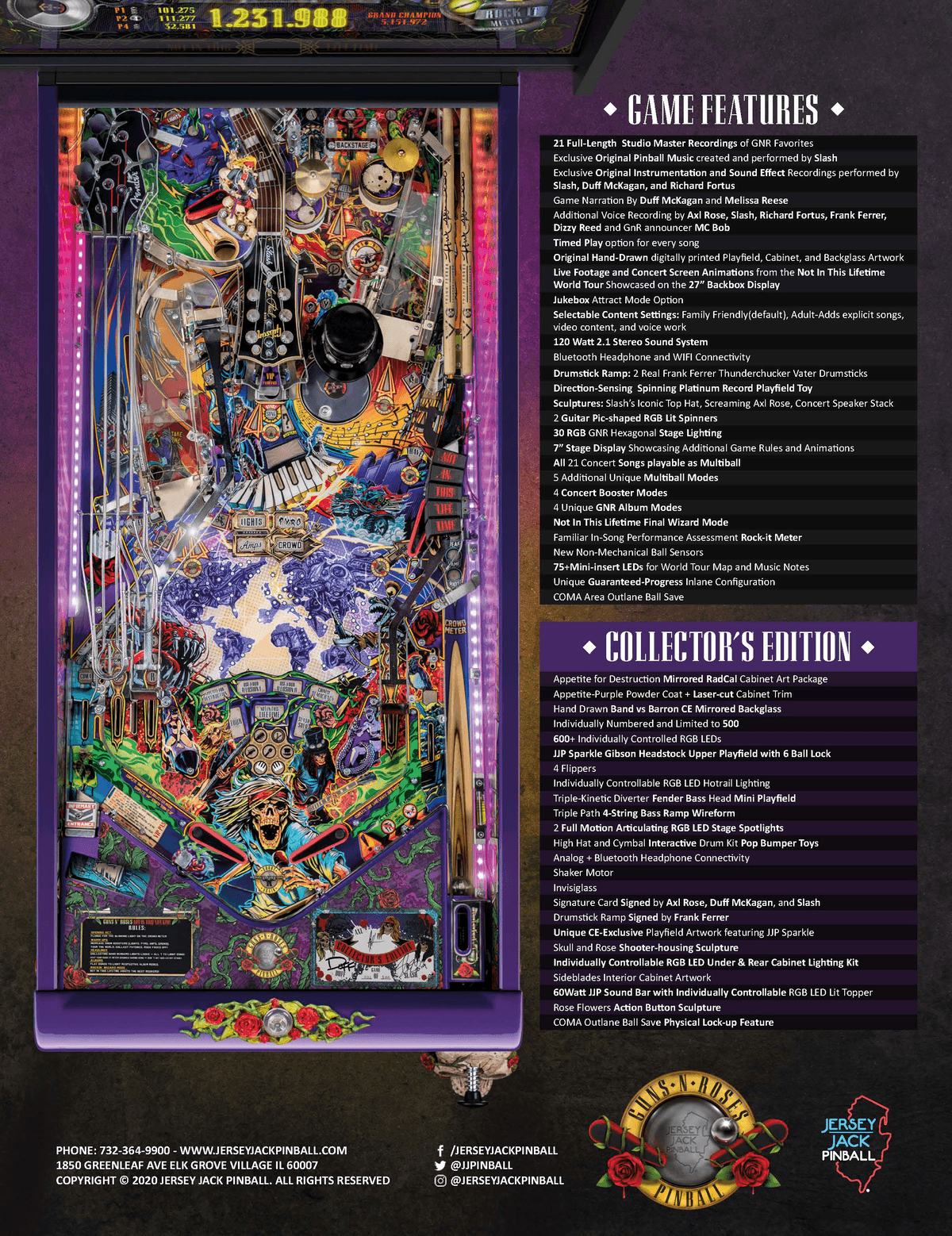 Guns N' Roses flyer 2