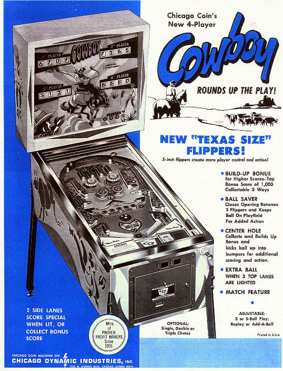 Cowboy / Big Flipper flyer 1