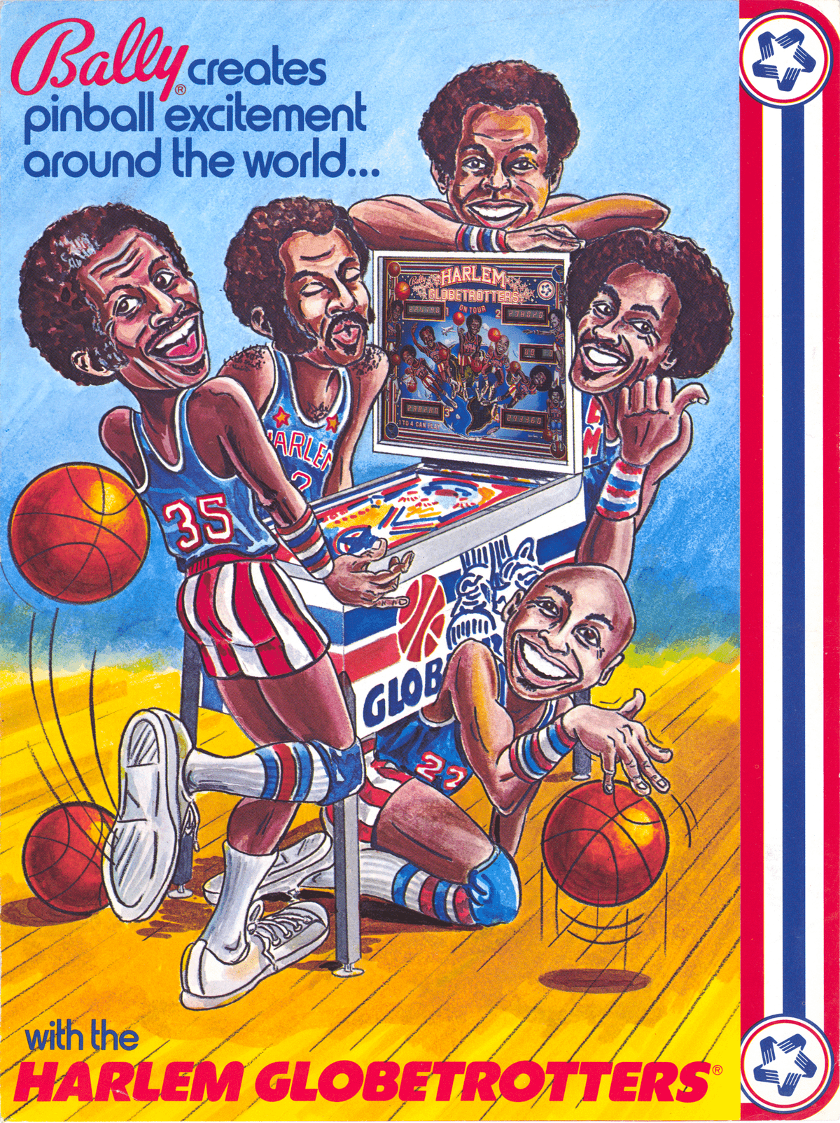Harlem Globetrotters On Tour flyer 2
