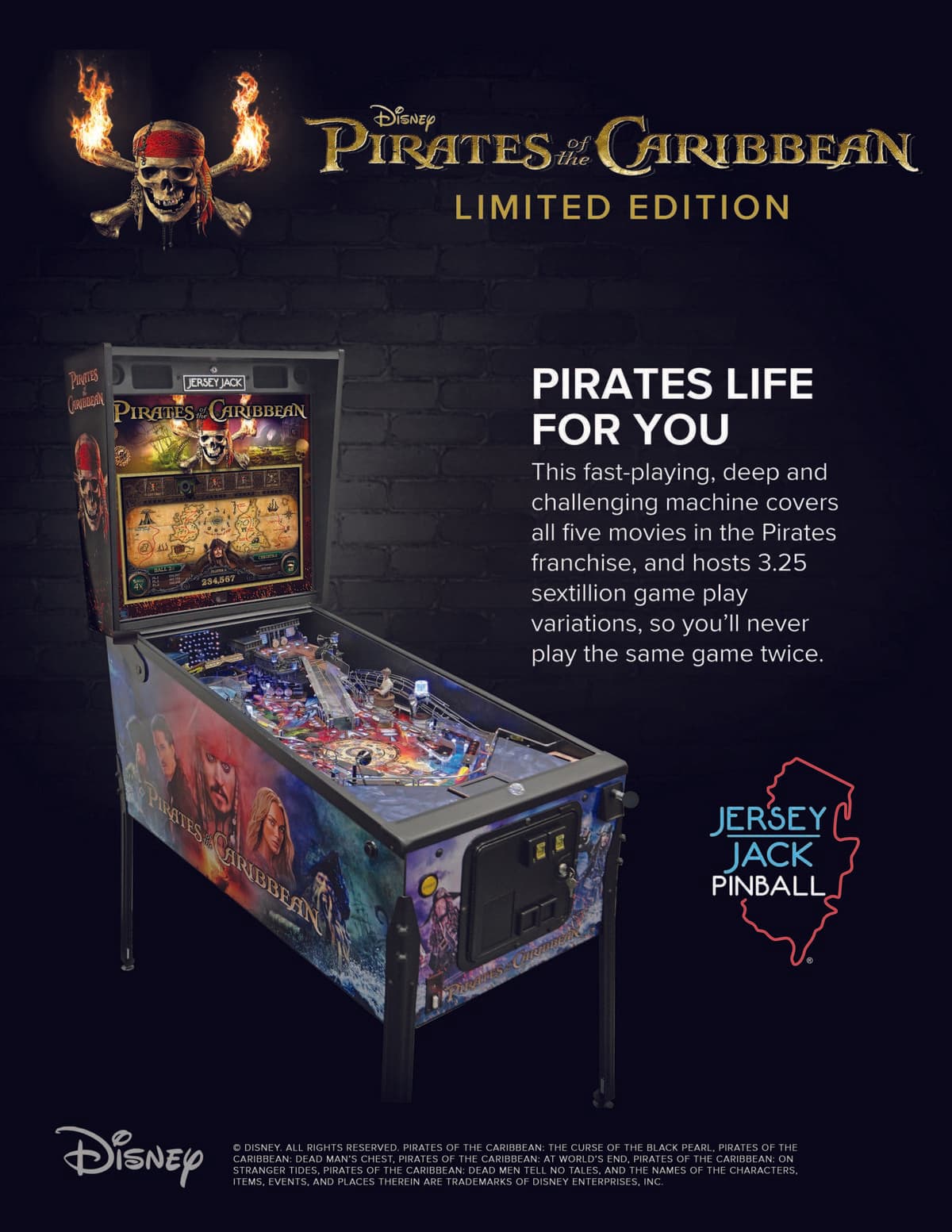 Pirates of the Caribbean flyer 4