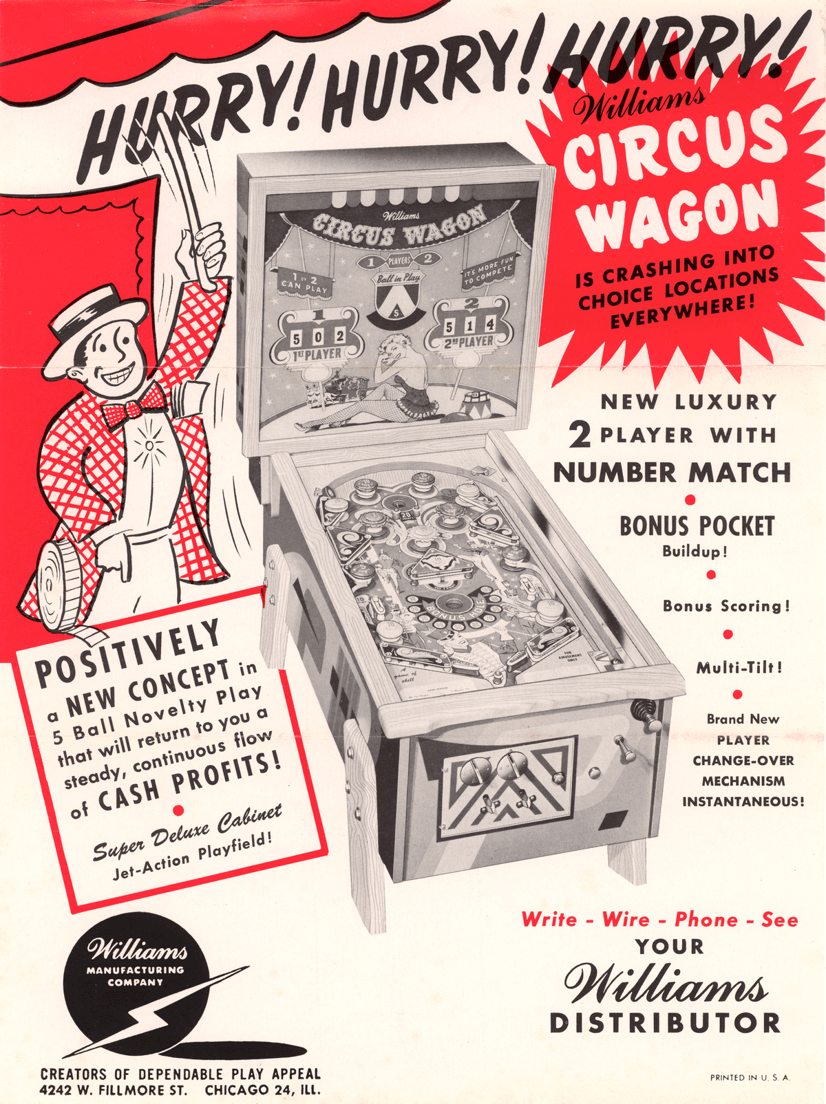 Circus Wagon flyer 1