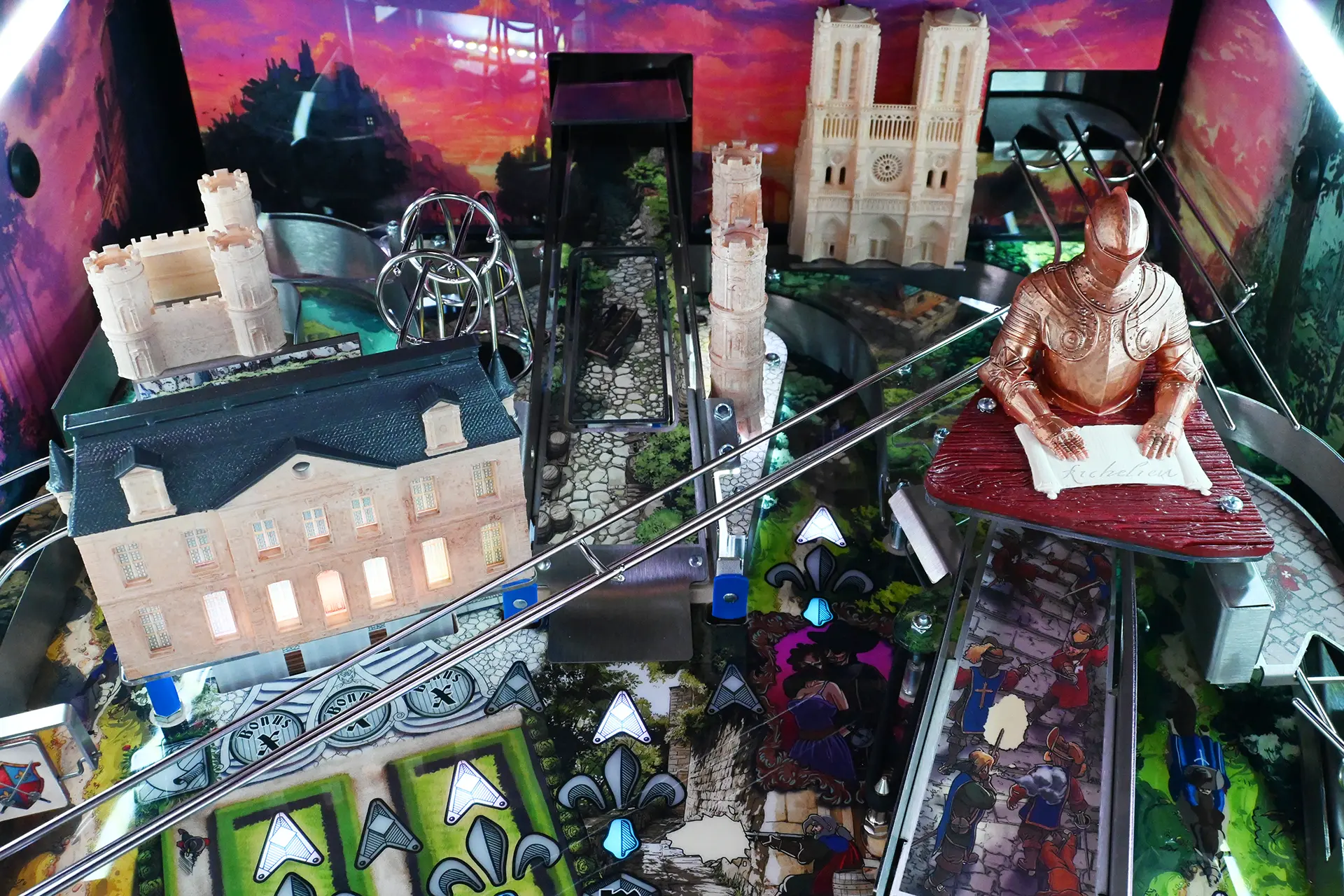 HEXA Pinball Launches The 3 Musketeers