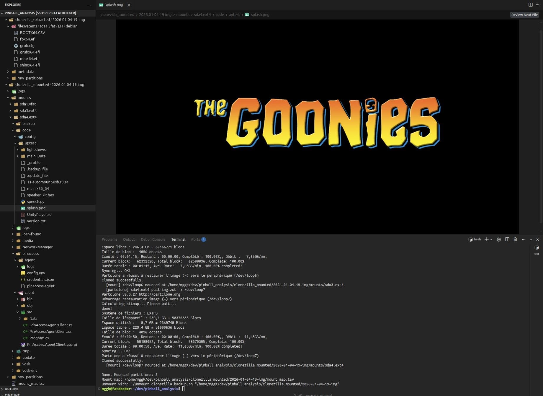 Why Does Spooky's Beetlejuice Have a Goonies Logo in Its Source Code?