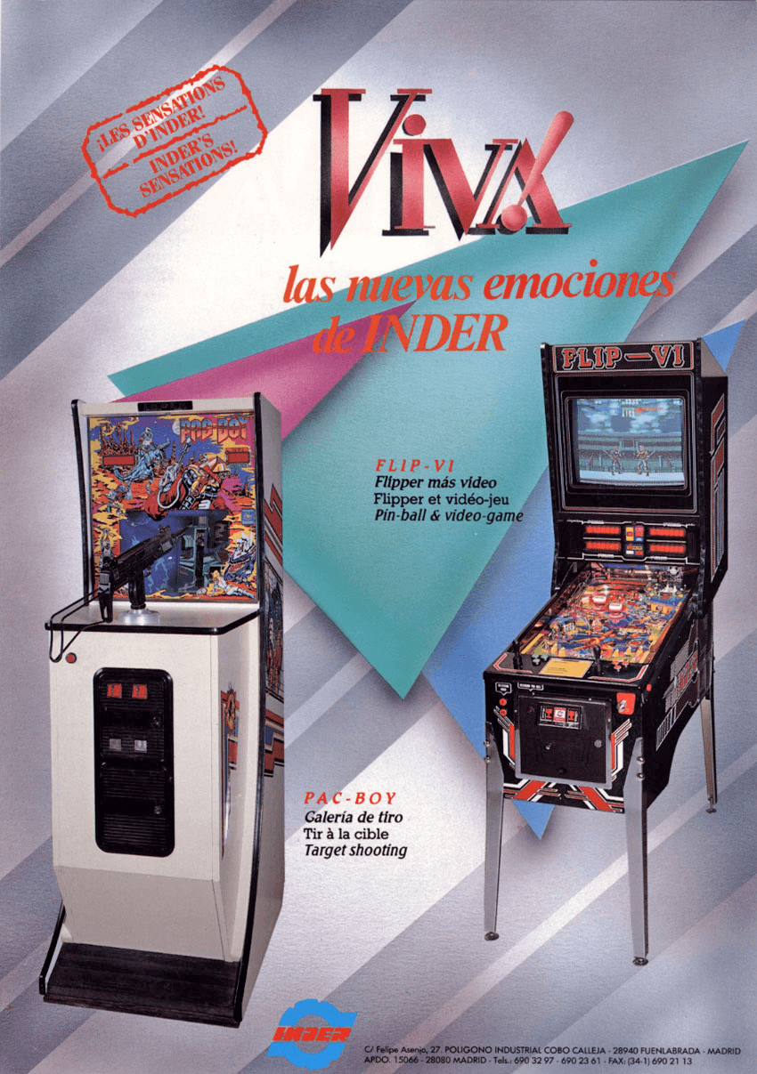 Mundial 90 / Flip-VI flyer 2