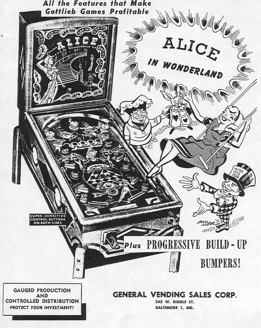Alice in Wonderland flyer 1