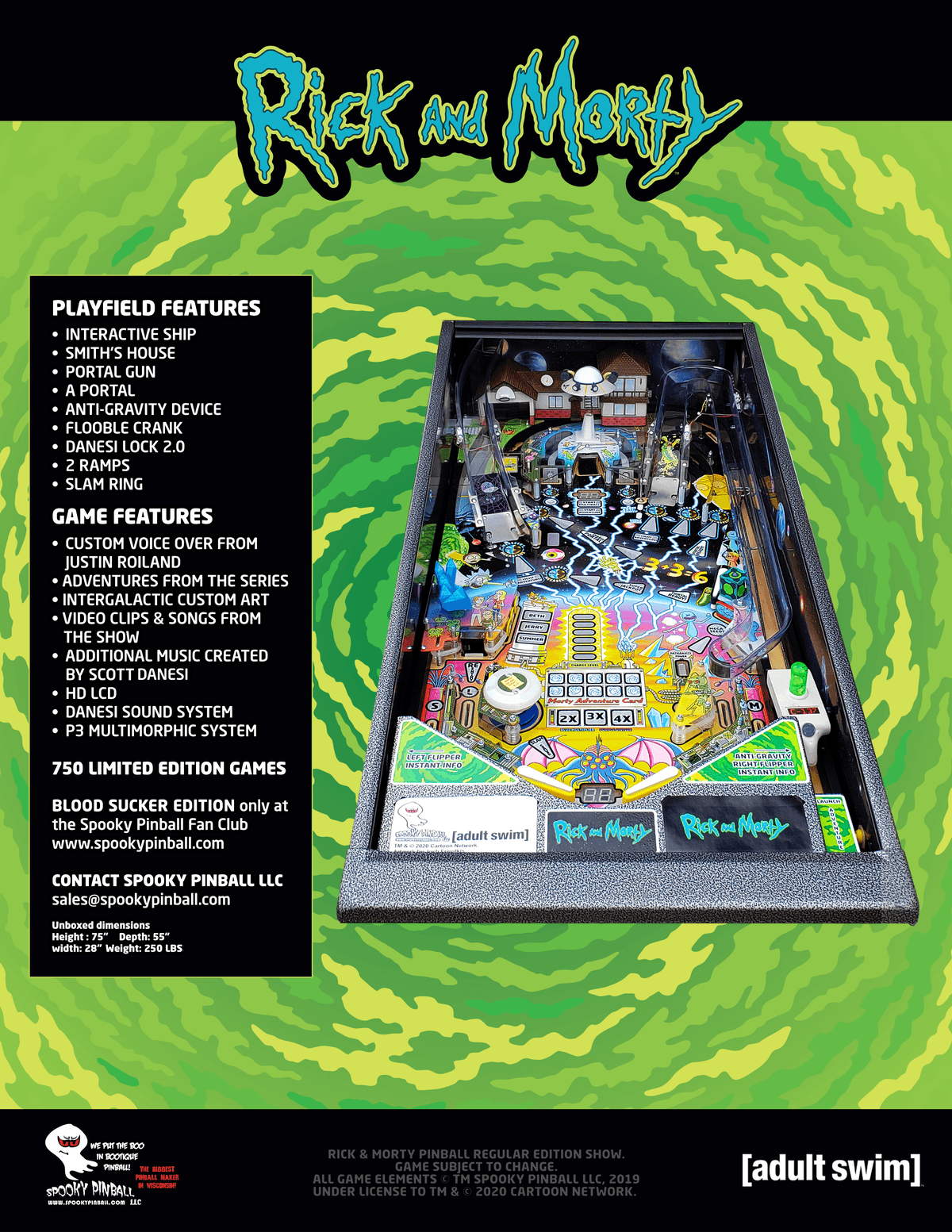 Rick and Morty flyer 2