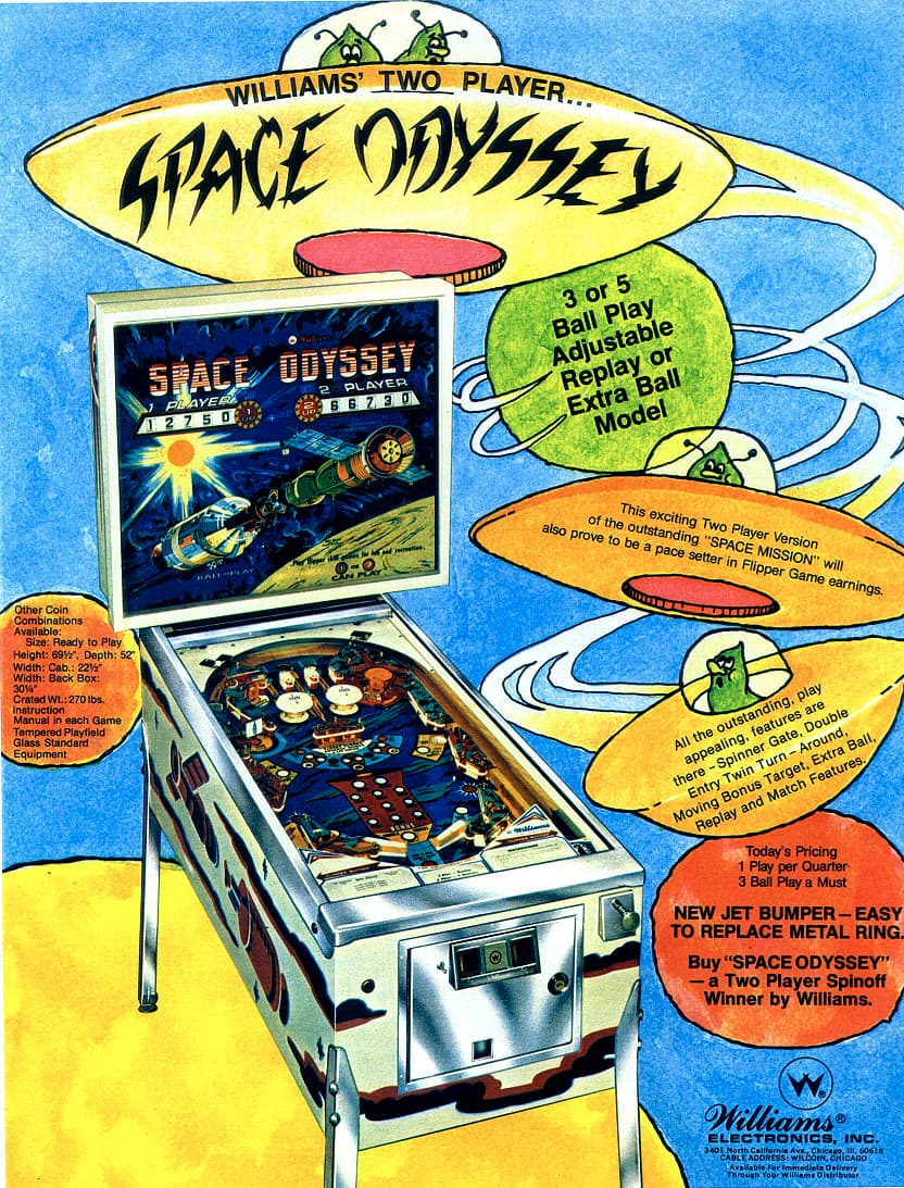 Space Mission / Space Odyssey flyer 2