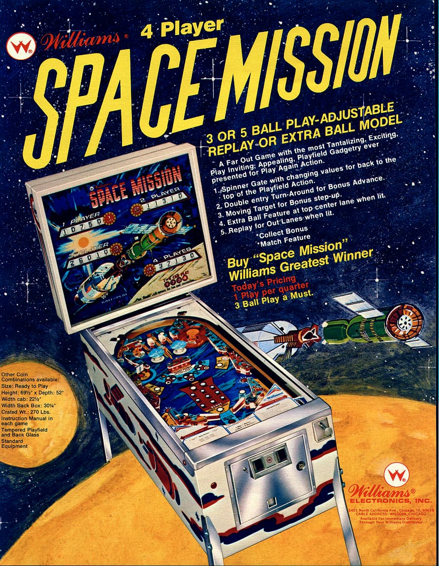 Space Mission / Space Odyssey flyer 1
