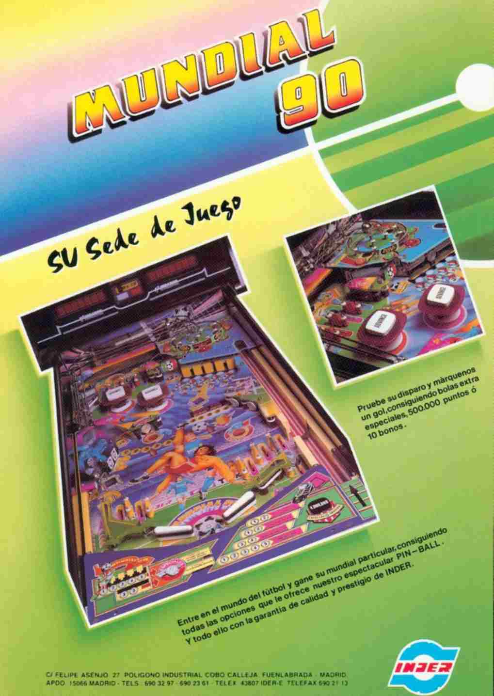 Mundial 90 / Flip-VI flyer 6