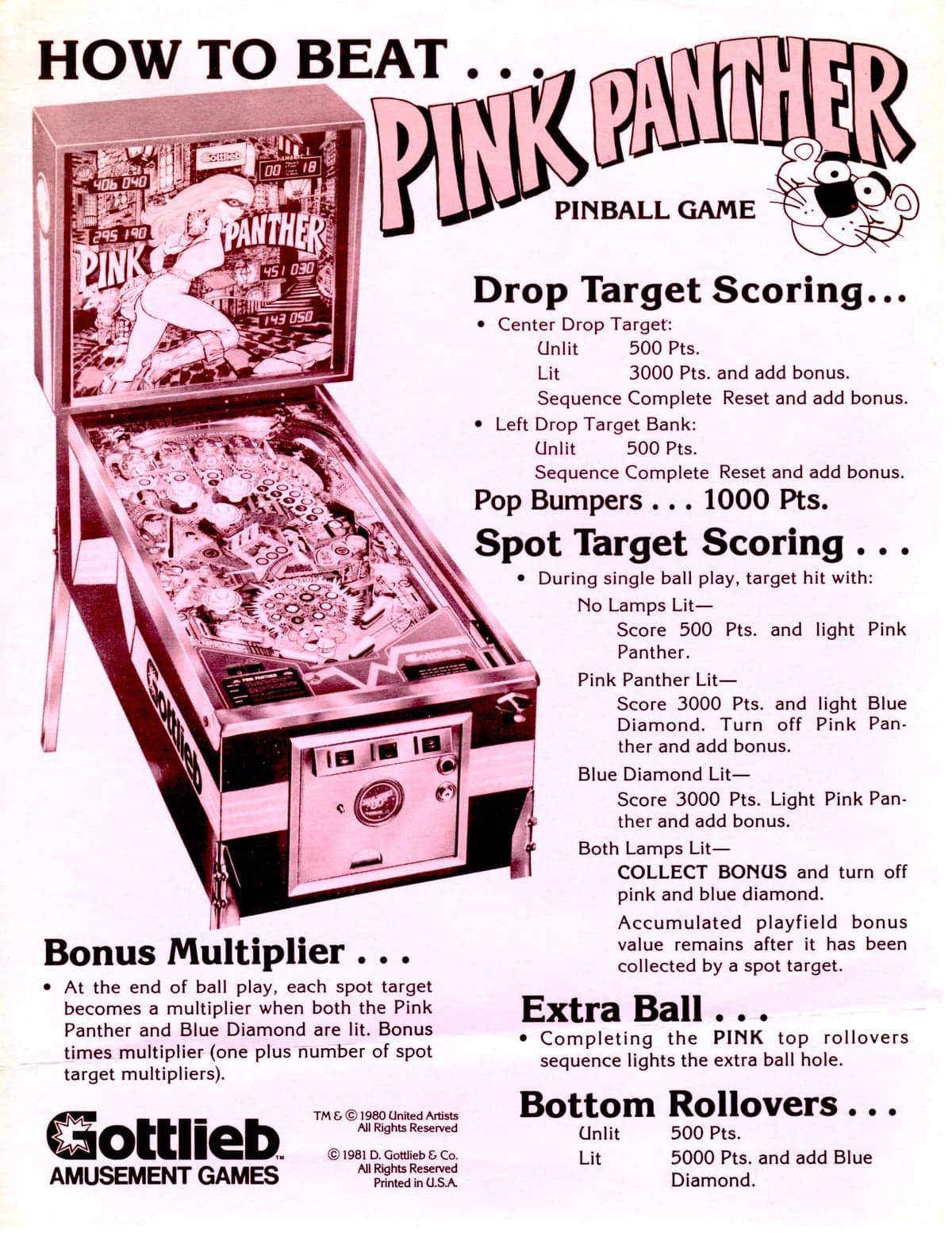 Pink Panther flyer 3